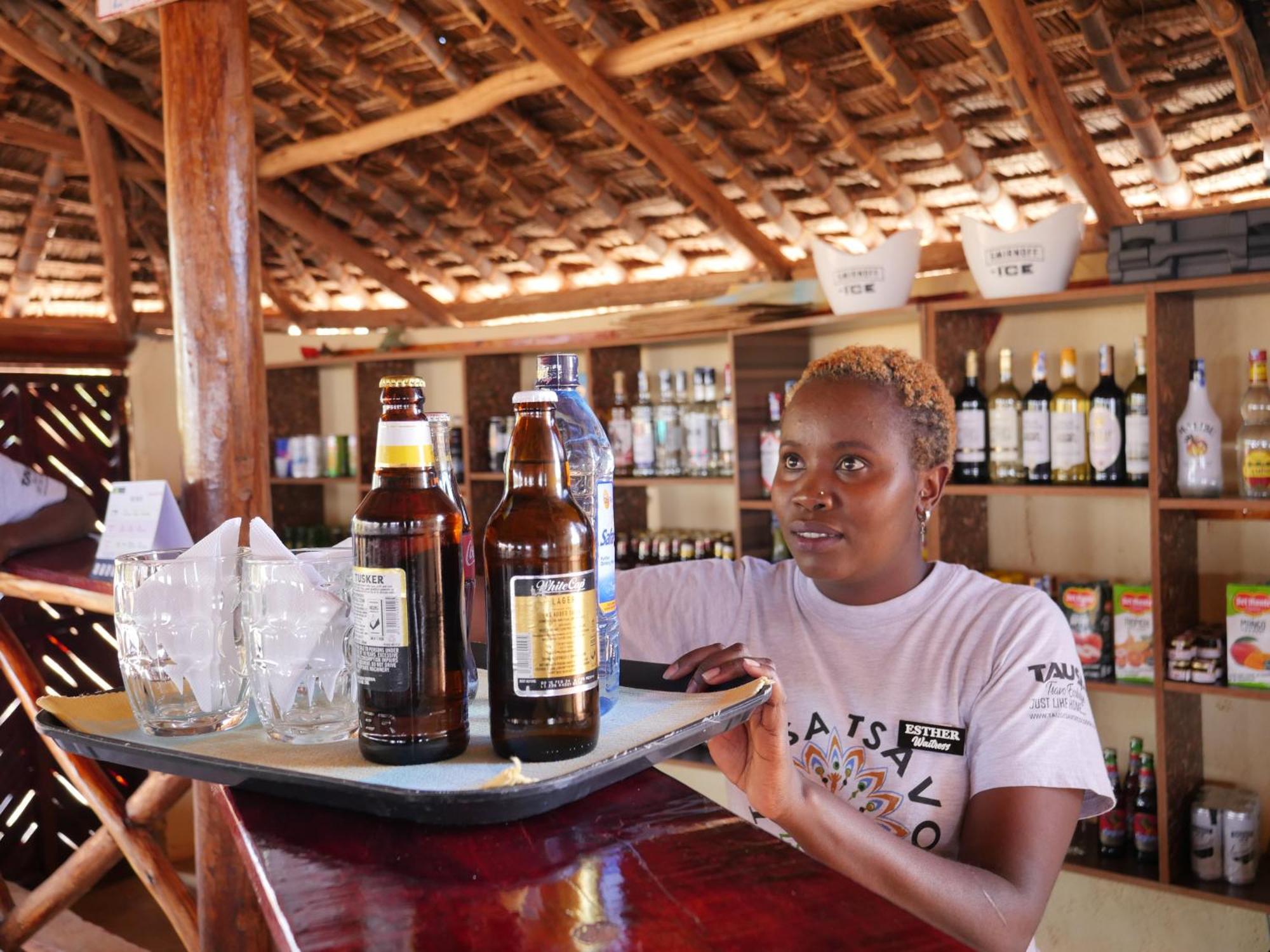 Tausa Tsavo Eco Lodge Voi Exterior foto